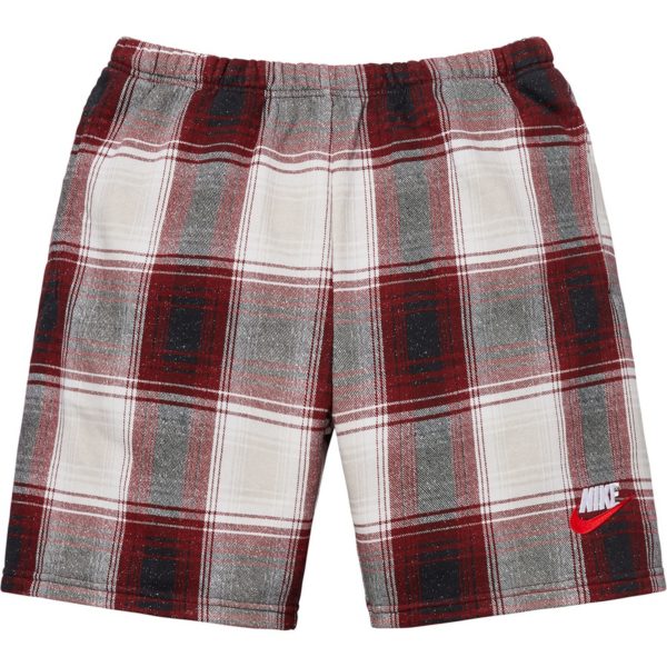 Supreme®/Nike® Plaid Sweatshirt - Size L